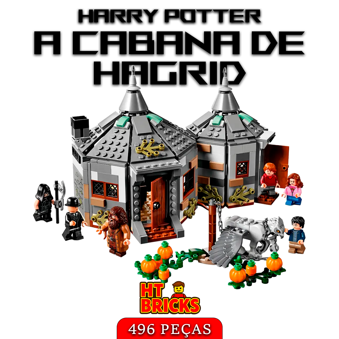 A Cabana de Hagrid – Harry Potter – 496 peças