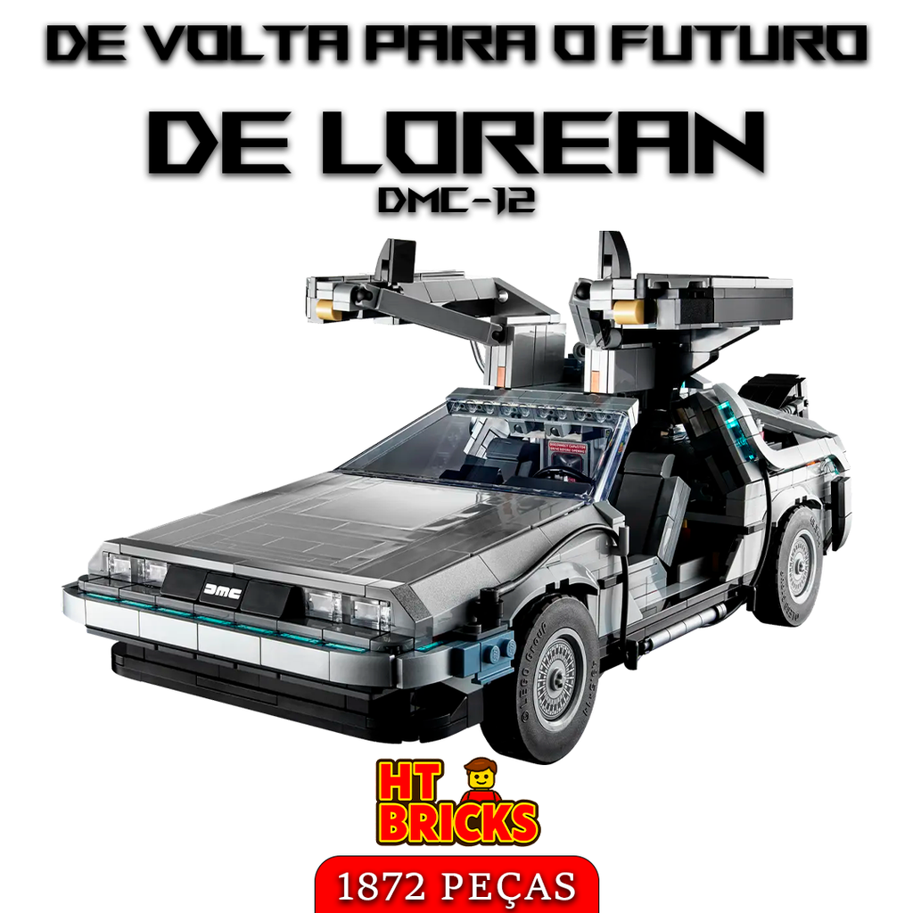 DeLorean Time Machine – 1872 peças