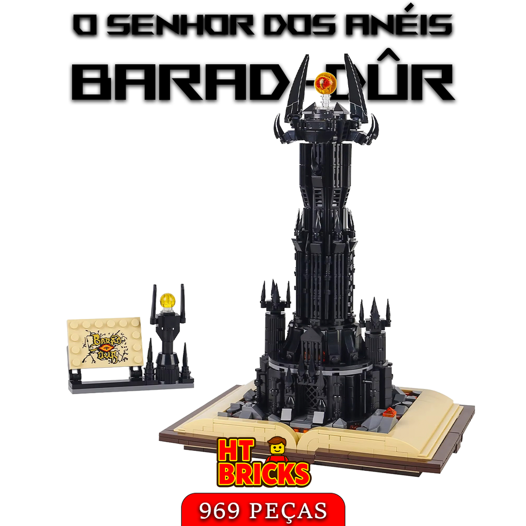 Barad-Dûr – O Senhor Dos Anéis  – 969 peças