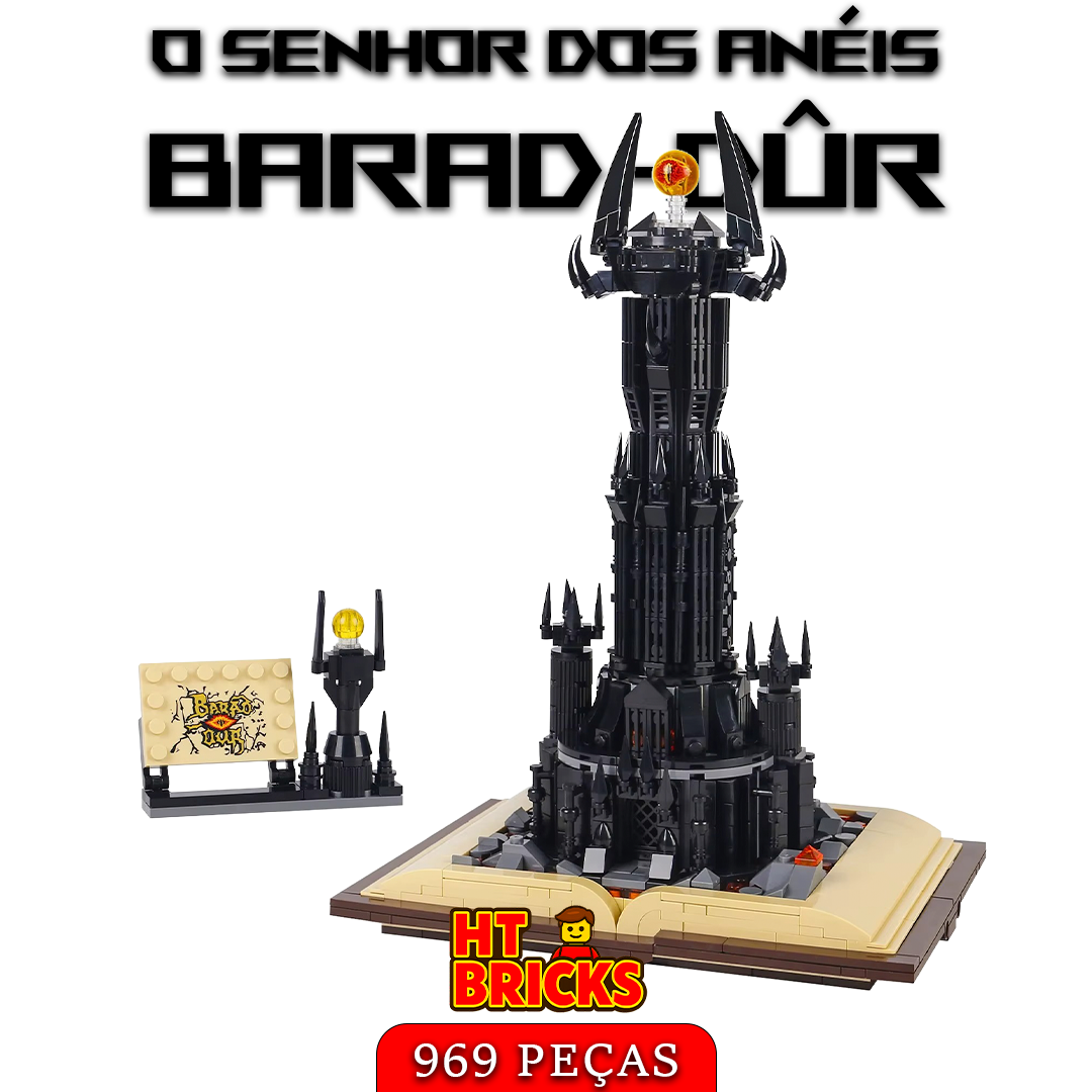 Barad-Dûr – O Senhor Dos Anéis  – 969 peças