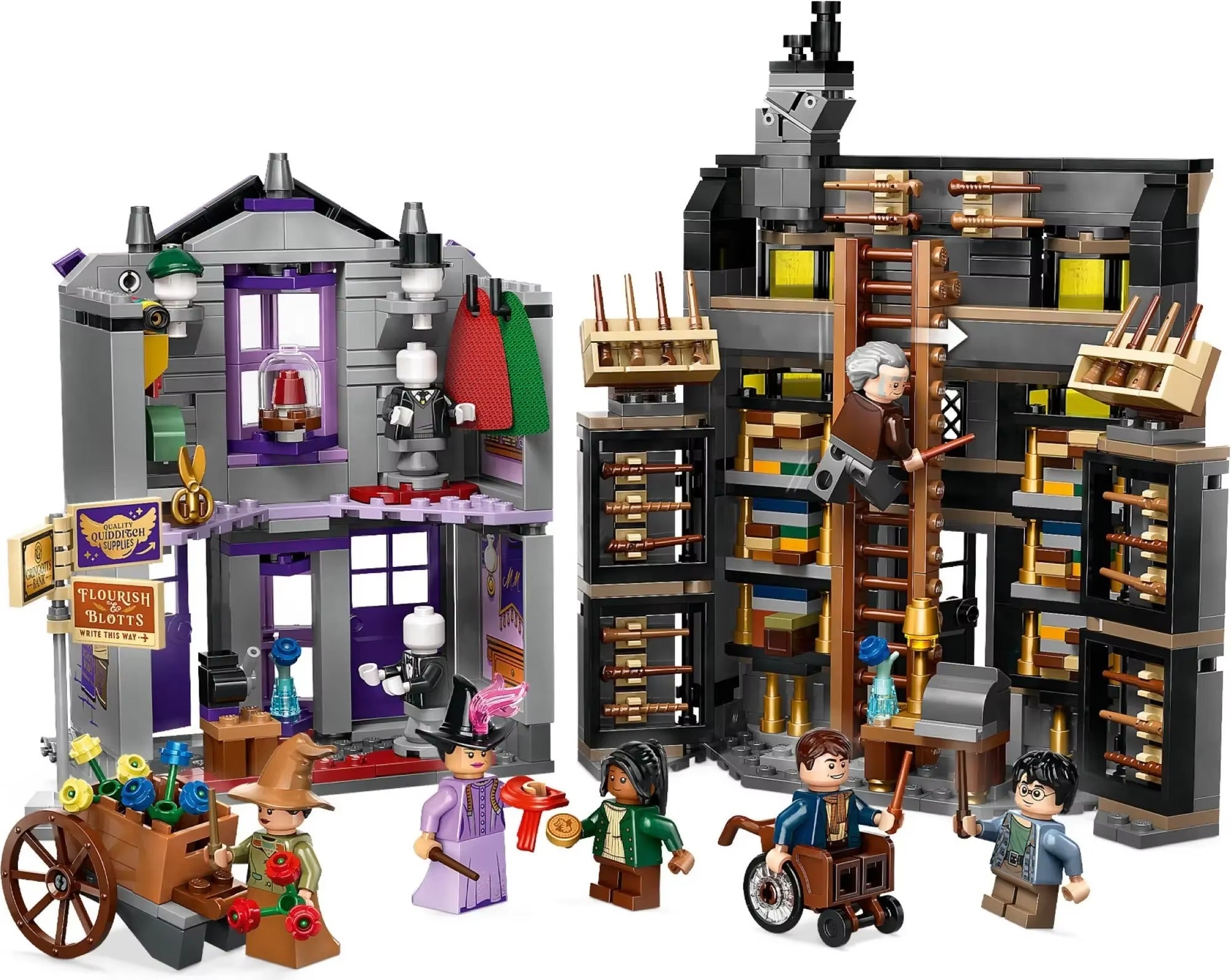 Olivaras e Madame Malkin Roupas – Harry Potter –  744 peças