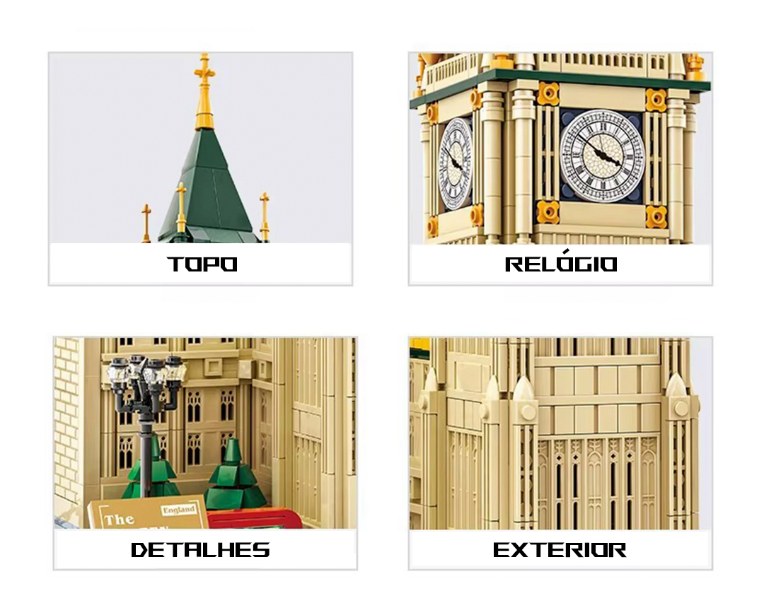 Big Ben – 1095 peças