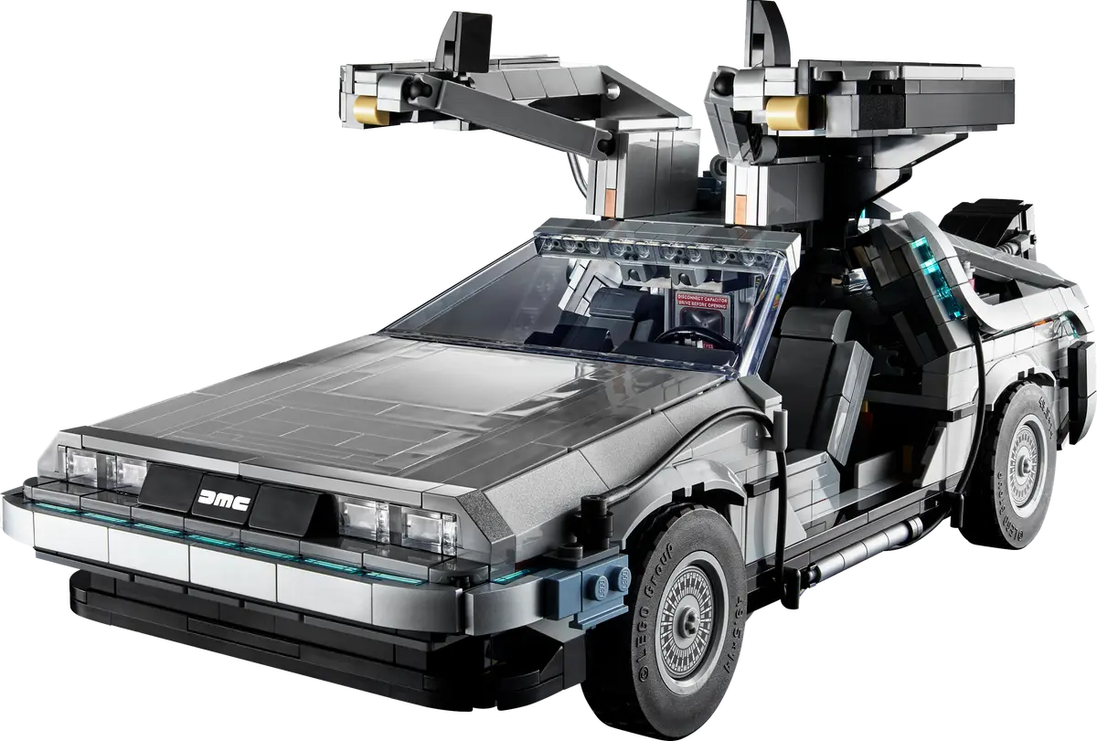 DeLorean Time Machine – 1872 peças