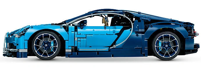 Bugatti Chiron – 3599 Peças